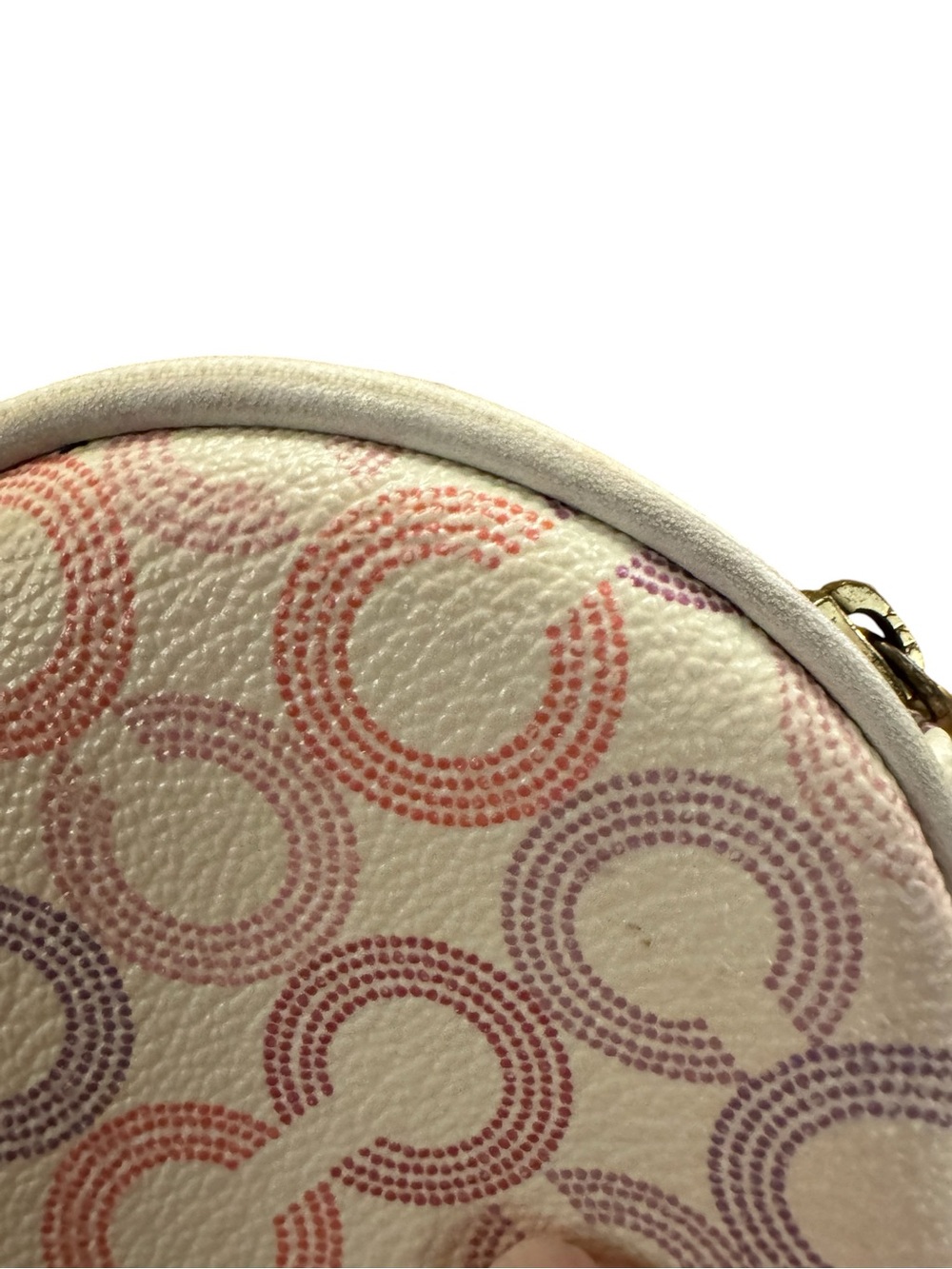 Coach Waverly Round Coin Purse - Picture 7 of 10